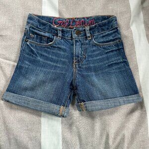 EUC Baby Gap Medium Denim Toddler Jean Shorts Sz 2 yrs